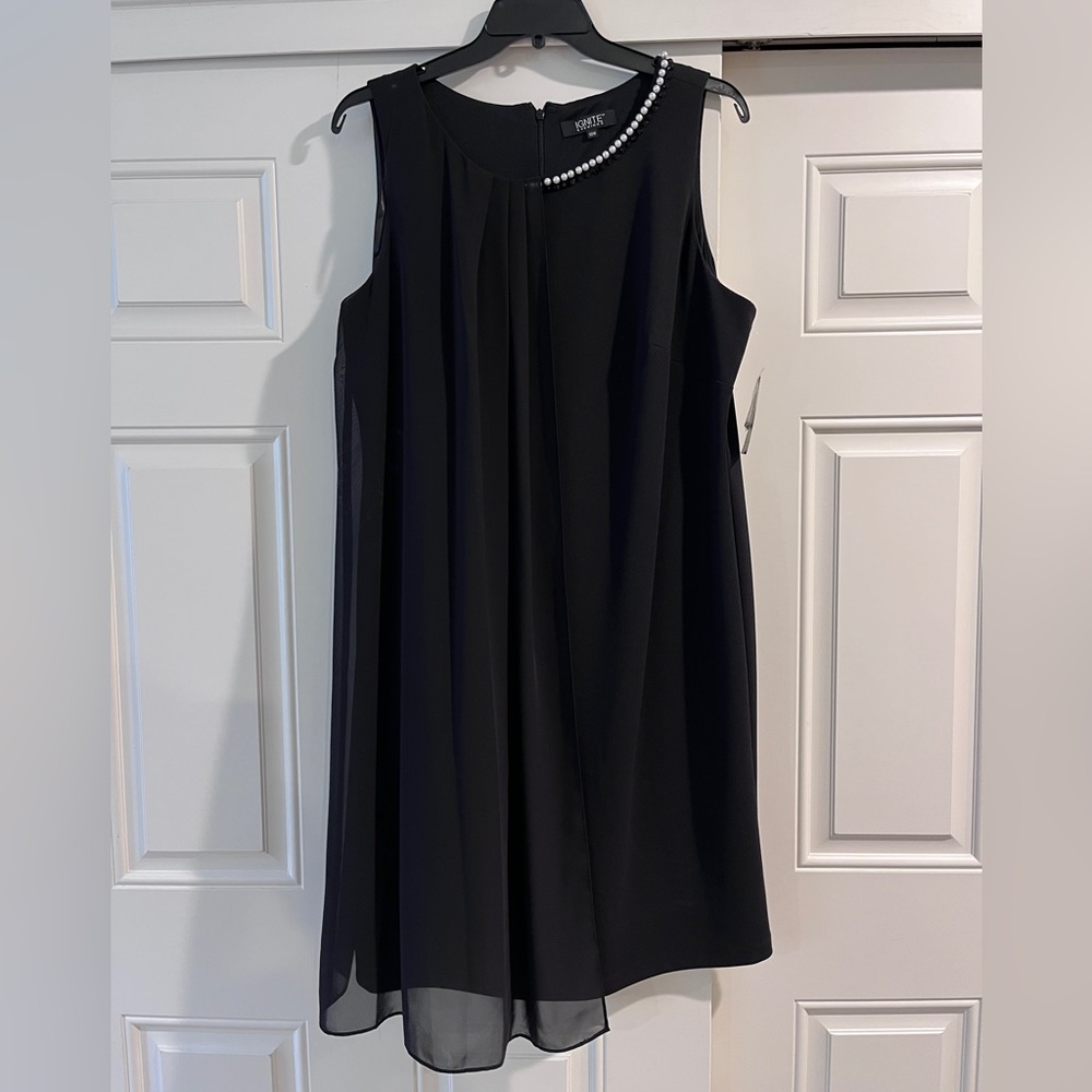 Black cocktail dress